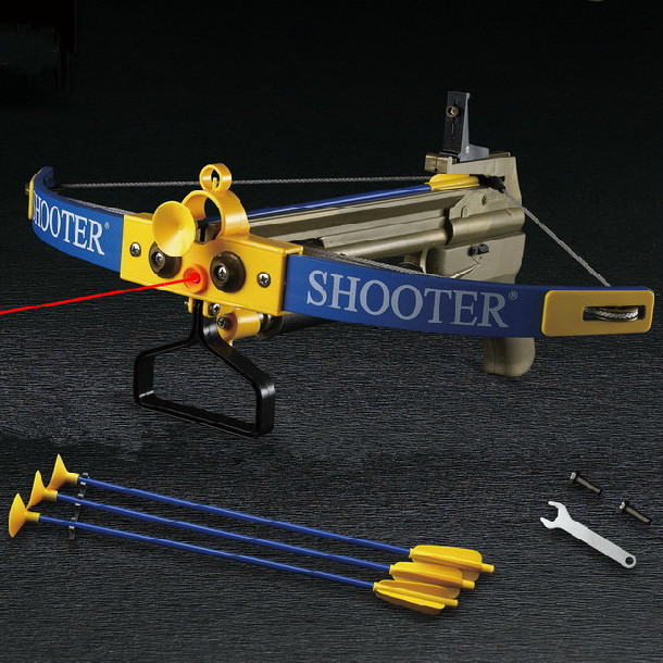 ?재고에서 총 화살표 시뮬레이션 석궁 ABS 소재 Solf 안전 ??총알 촬영 장난감/ Gun Arrows Simulate Arbalest ABS material Solf safe bullet Shooting toy in stock wholesale
